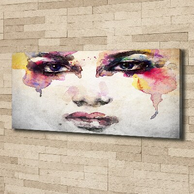 Canvas wall art Portrait of a woman