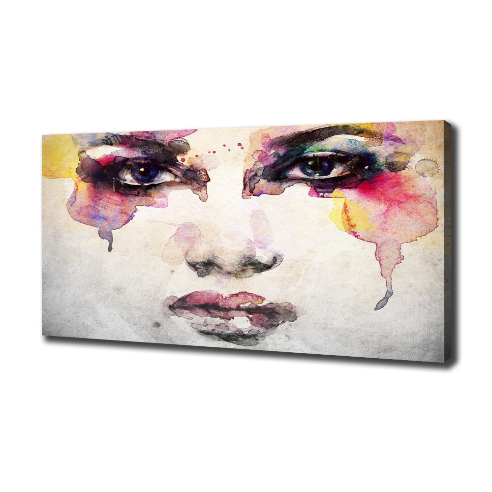 Canvas wall art Portrait of a woman