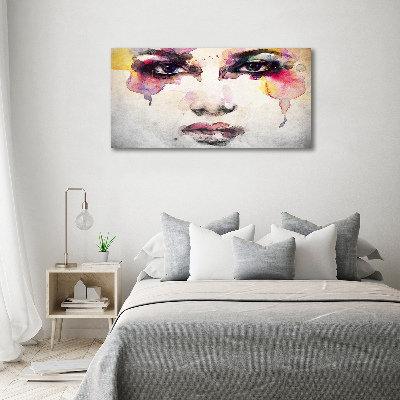 Canvas wall art Portrait of a woman