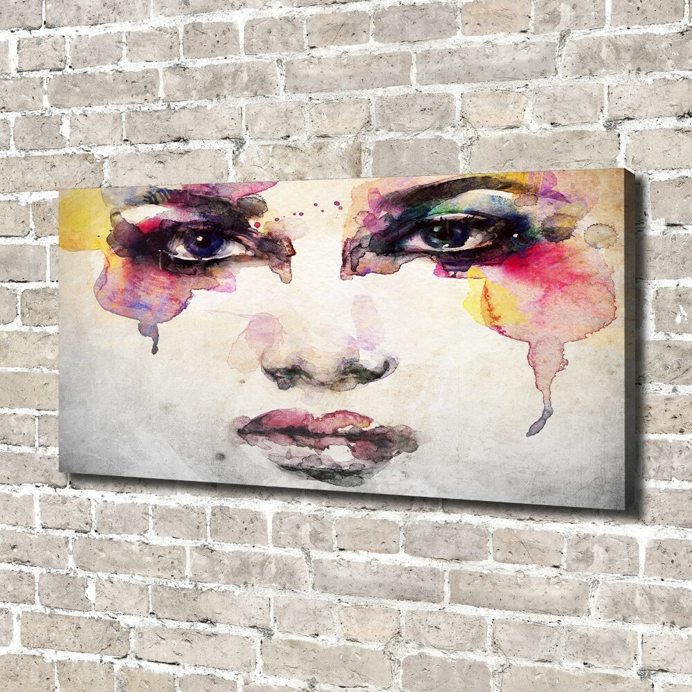 Canvas wall art Portrait of a woman