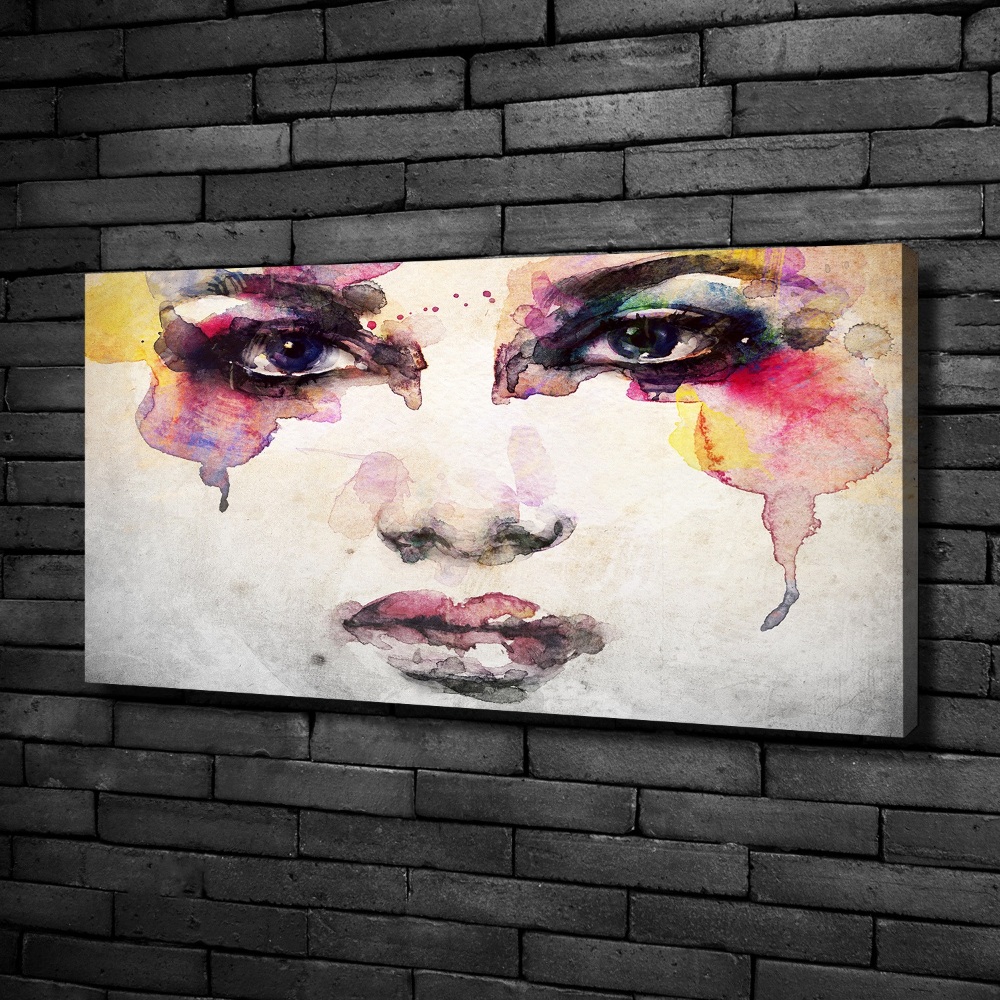 Canvas wall art Portrait of a woman