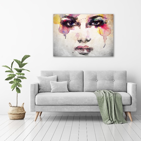 Canvas wall art Portrait of a woman