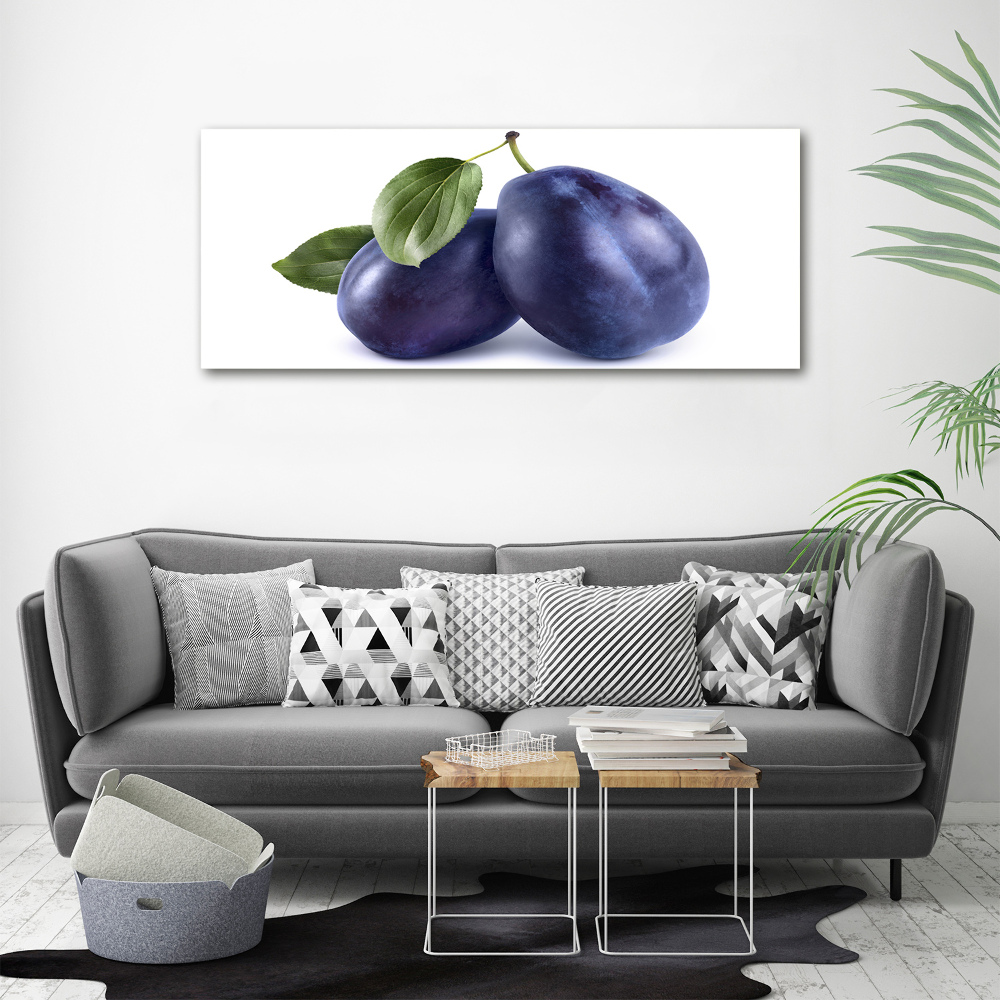 Canvas wall art Plums