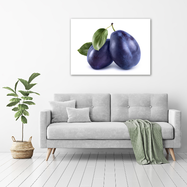 Canvas wall art Plums