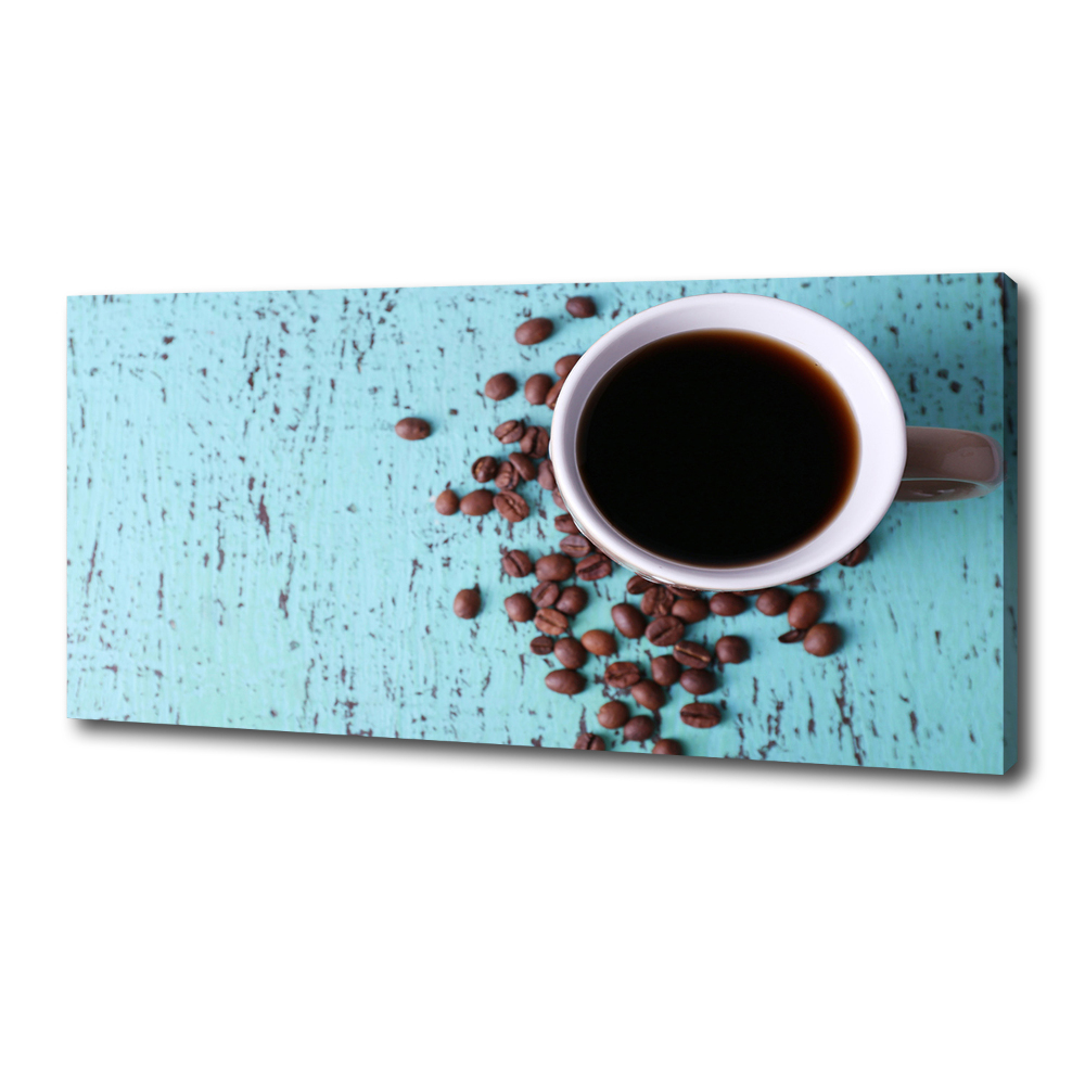 Canvas wall art Black coffee