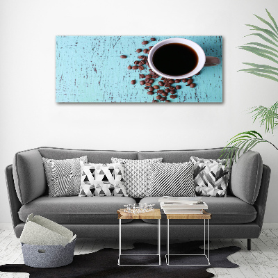 Canvas wall art Black coffee