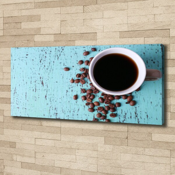 Canvas wall art Black coffee