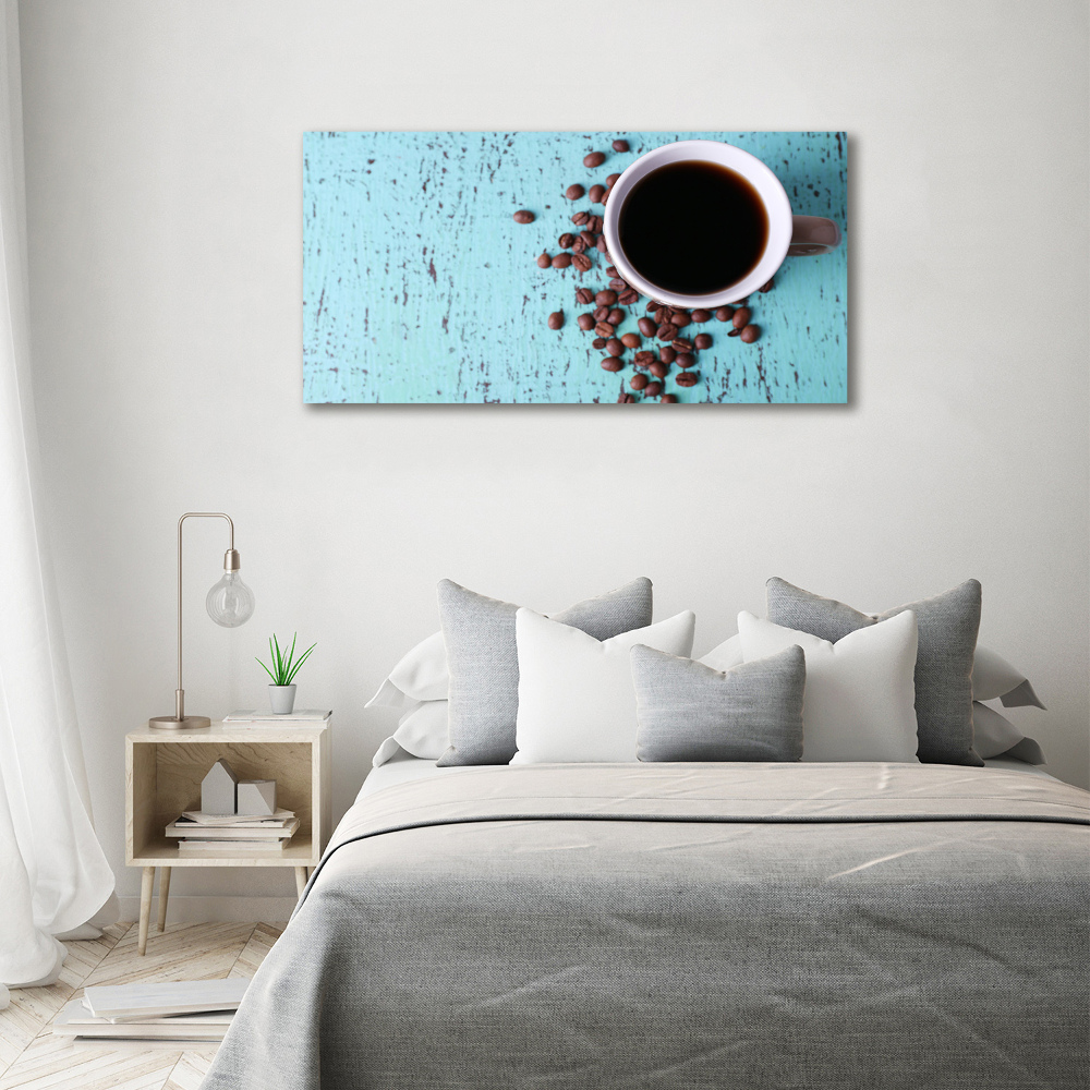 Canvas wall art Black coffee