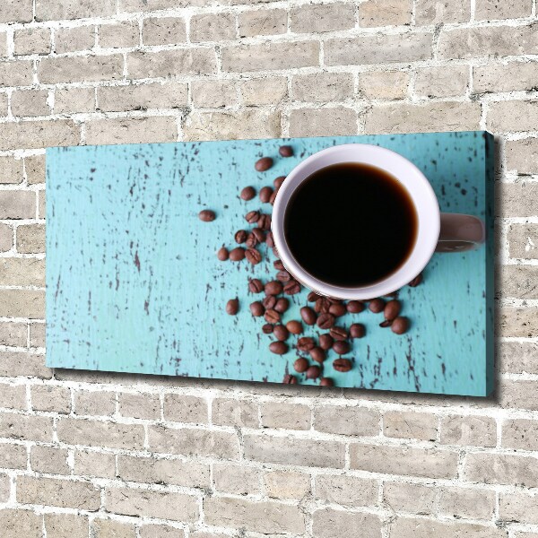 Canvas wall art Black coffee