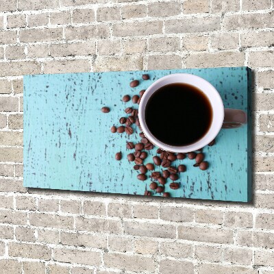 Canvas wall art Black coffee