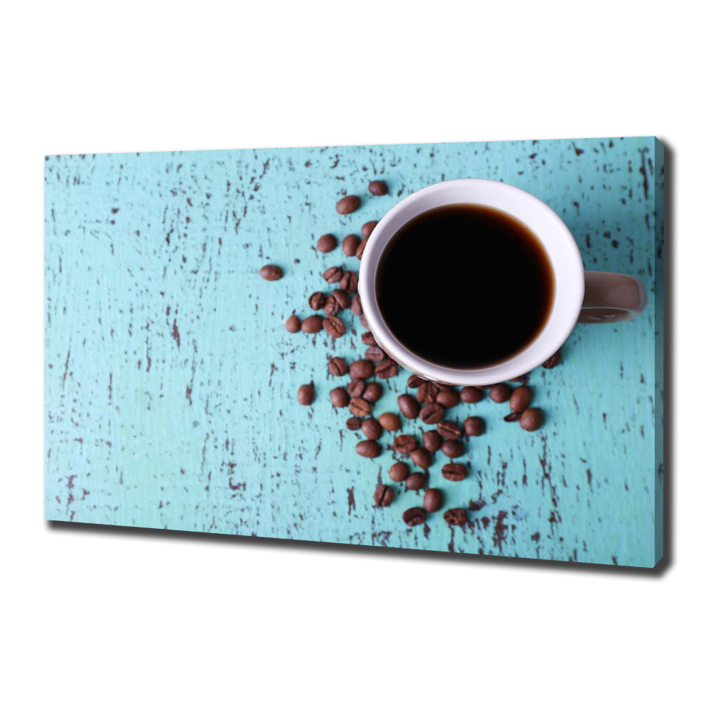 Canvas wall art Black coffee