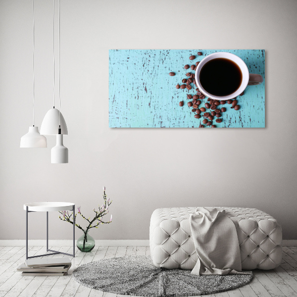 Canvas wall art Black coffee