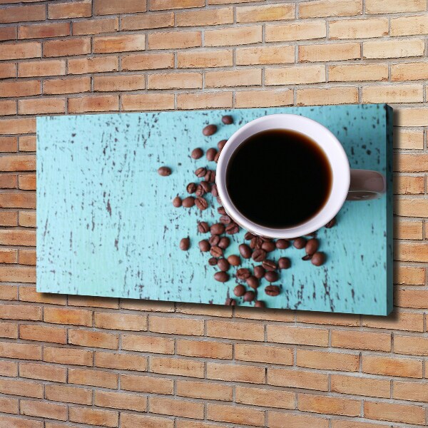 Canvas wall art Black coffee