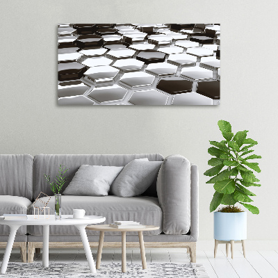 Canvas wall art 3D abstraction