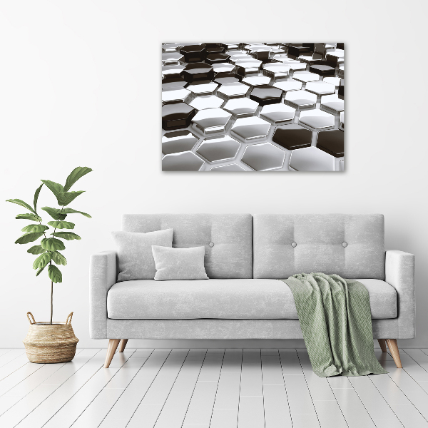 Canvas wall art 3D abstraction