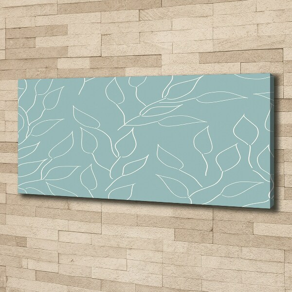 Canvas wall art Pattern leaves