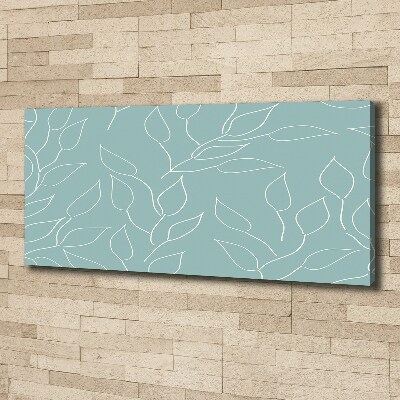 Canvas wall art Pattern leaves