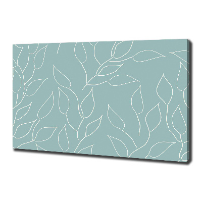 Canvas wall art Pattern leaves