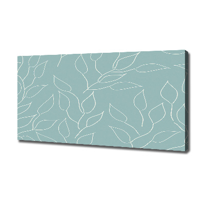 Canvas wall art Pattern leaves