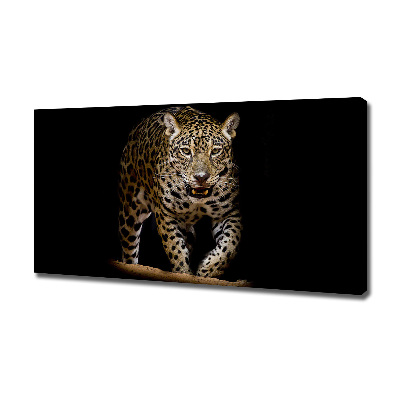 Canvas wall art Jaguar