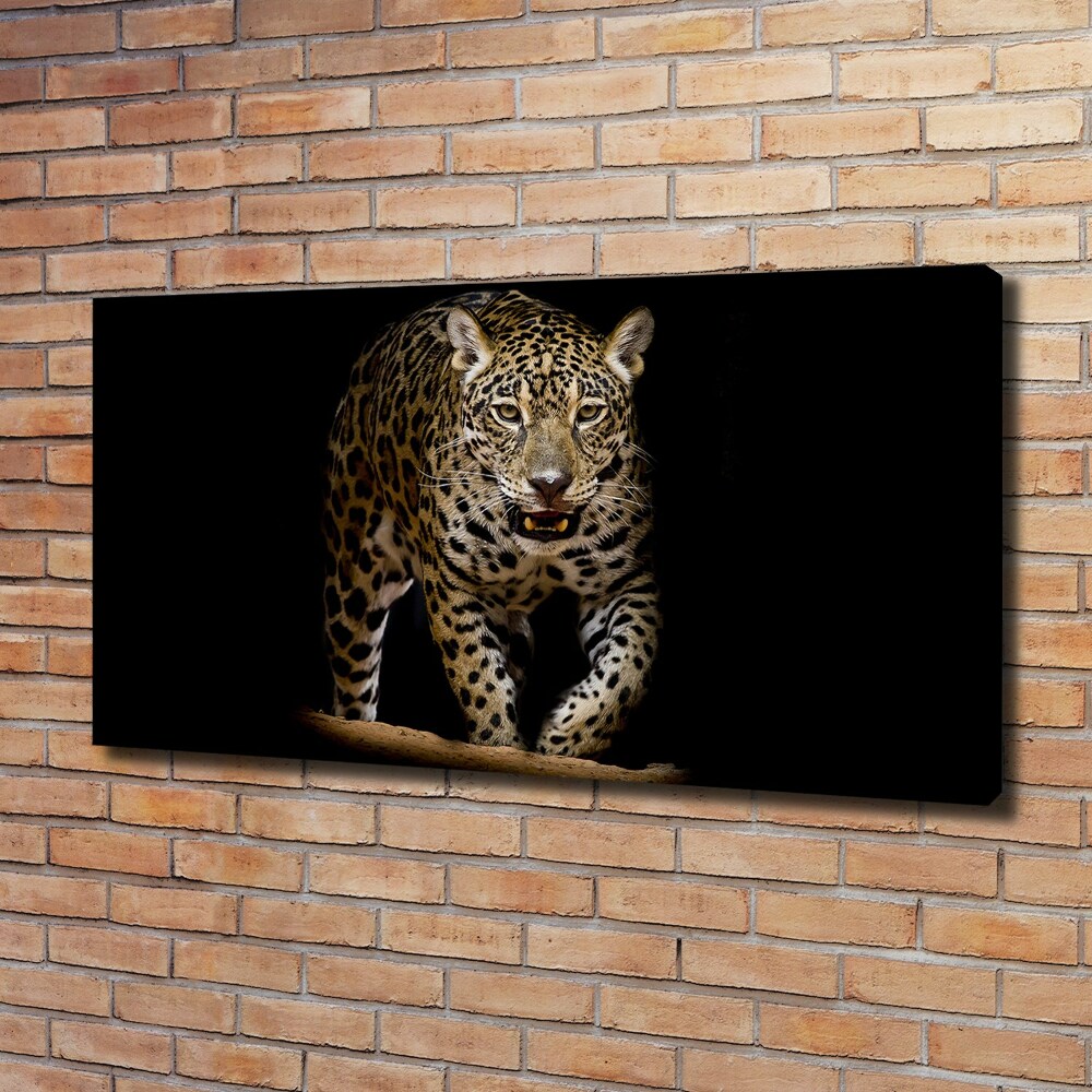 Canvas wall art Jaguar