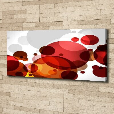 Canvas wall art Circle abstraction