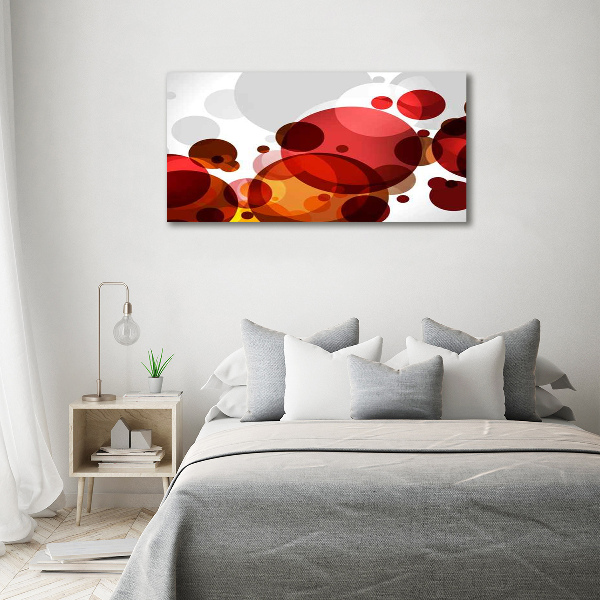 Canvas wall art Circle abstraction