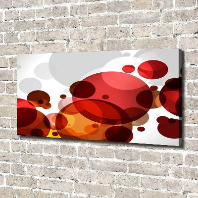 Canvas wall art Circle abstraction