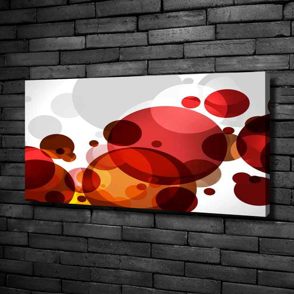 Canvas wall art Circle abstraction