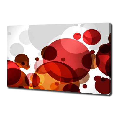 Canvas wall art Circle abstraction