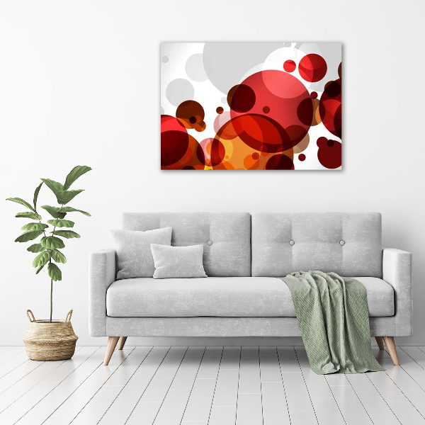 Canvas wall art Circle abstraction