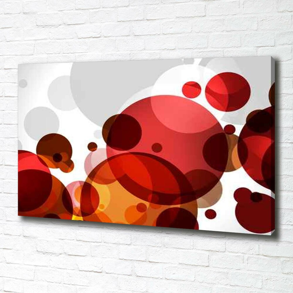 Canvas wall art Circle abstraction