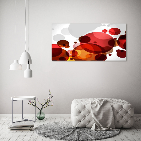 Canvas wall art Circle abstraction