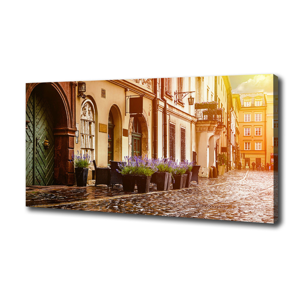 Canvas wall art Cracow Poland