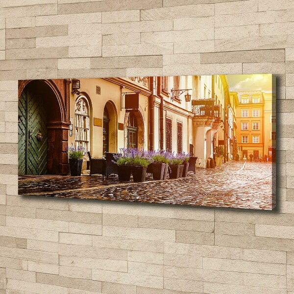 Canvas wall art Cracow Poland