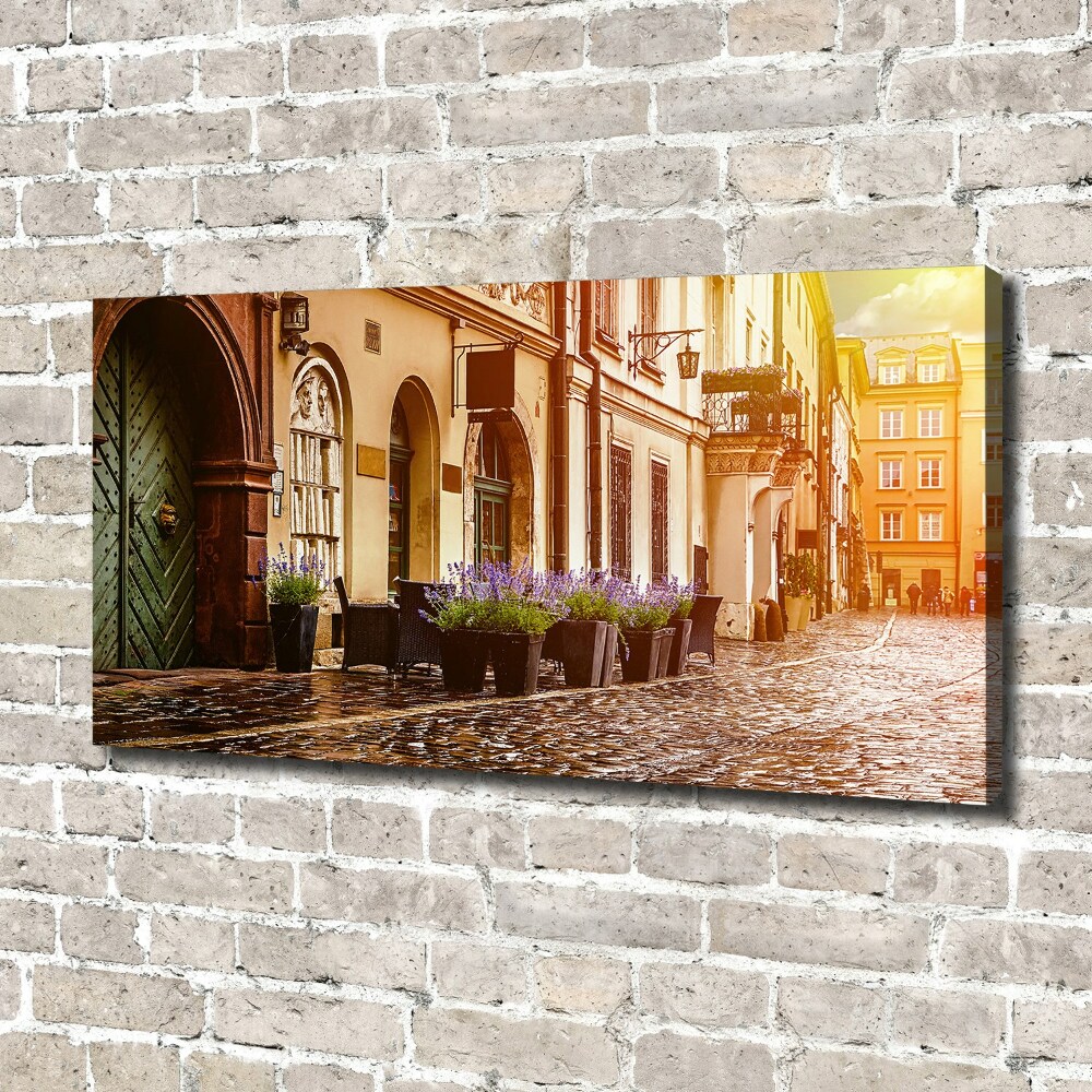 Canvas wall art Cracow Poland