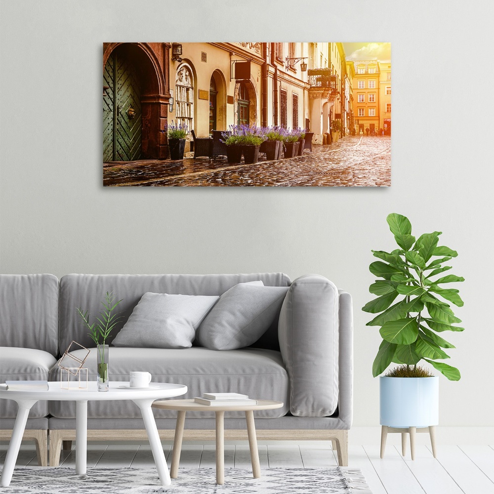 Canvas wall art Cracow Poland