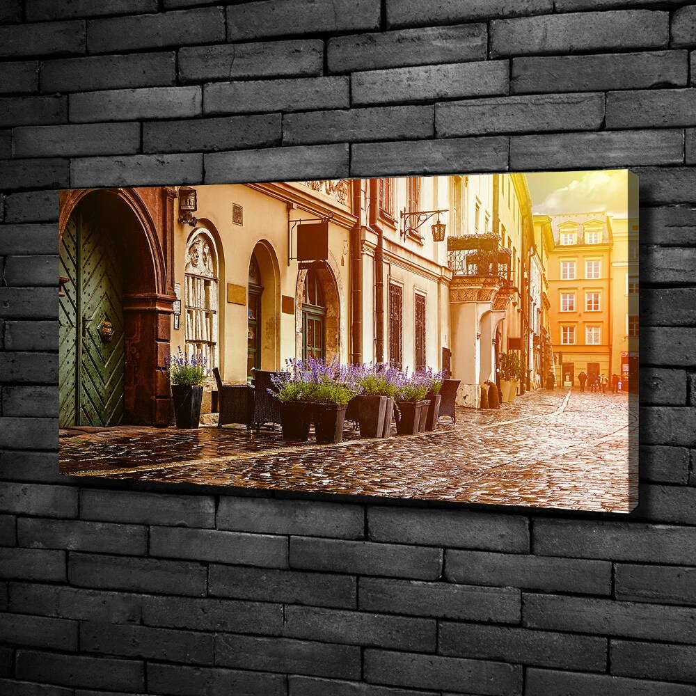 Canvas wall art Cracow Poland