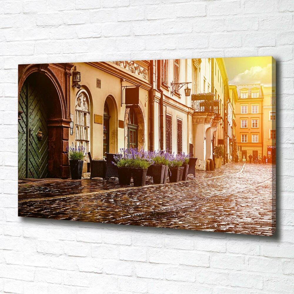 Canvas wall art Cracow Poland