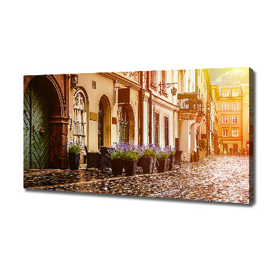 Canvas wall art Cracow Poland