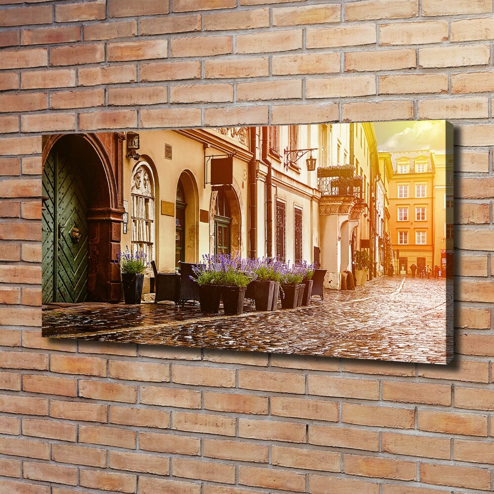 Canvas wall art Cracow Poland