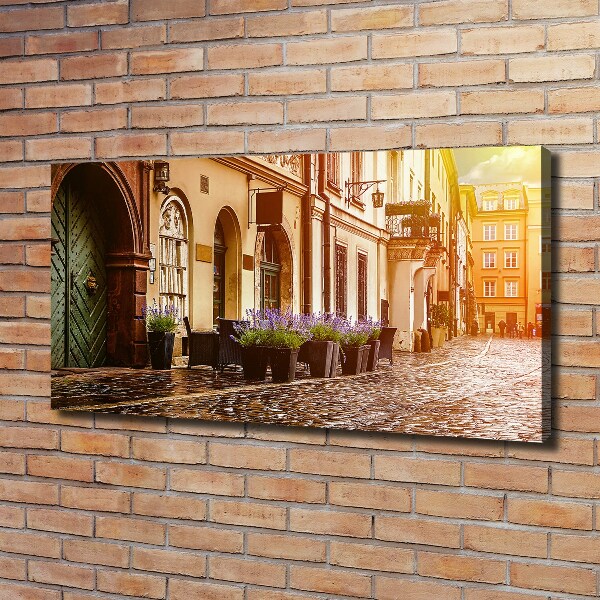 Canvas wall art Cracow Poland