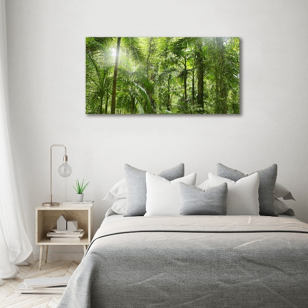 Canvas wall art tropical forest