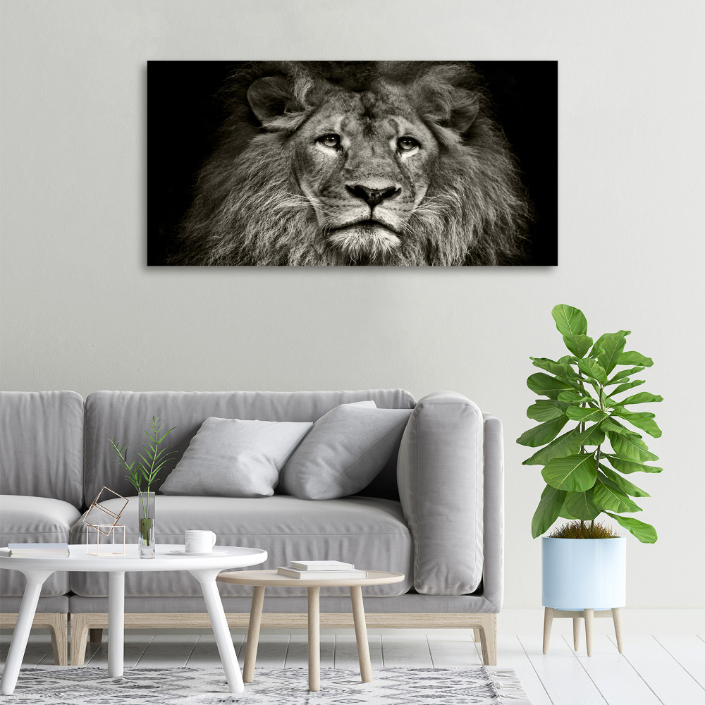 Canvas wall art Lion