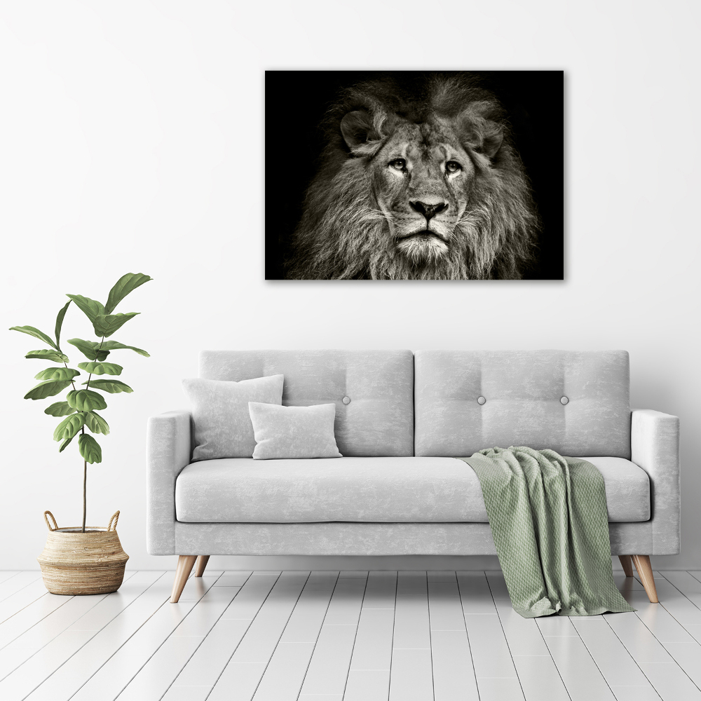 Canvas wall art Lion