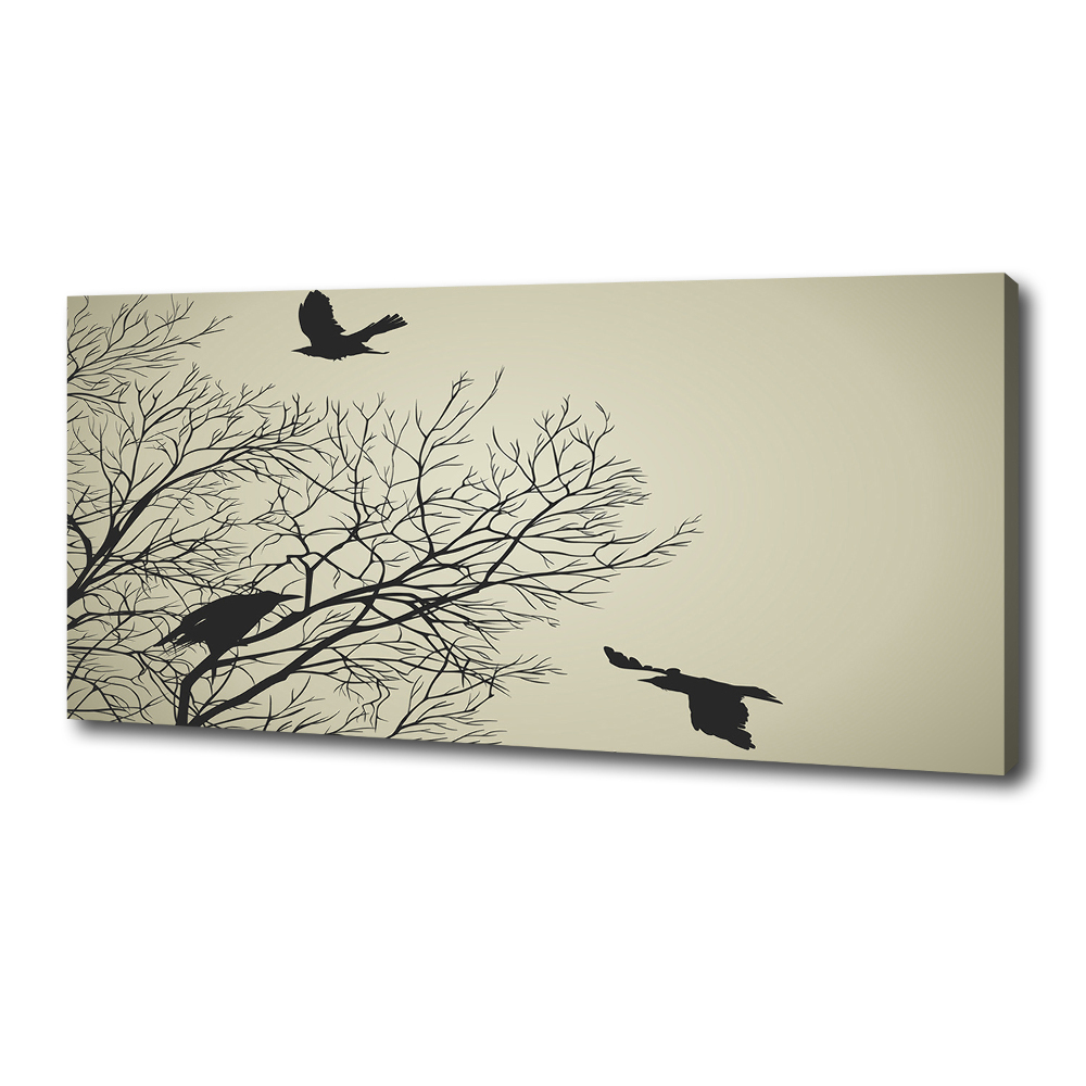 Canvas wall art Crows