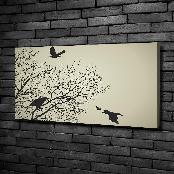 Canvas wall art Crows