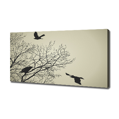 Canvas wall art Crows