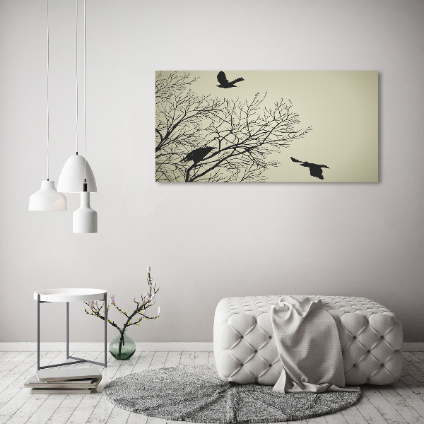 Canvas wall art Crows