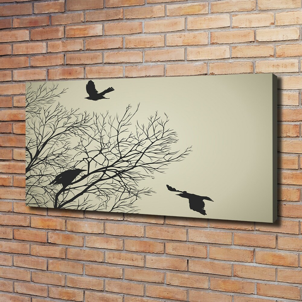 Canvas wall art Crows